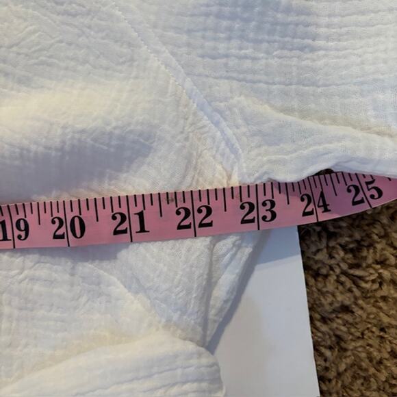 NWT Andie Resort Wear Corvo White Gauze Swim Button Coverup Sz XXL - Picture 5 of 7